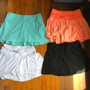 4 Kyodan Tennis Skirts (XS/S)